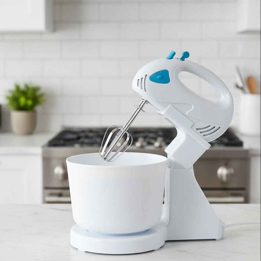 Euron 7 Speed Electric Hand Mixer with Bowl - EHM-7100W - Armaa Store Pk