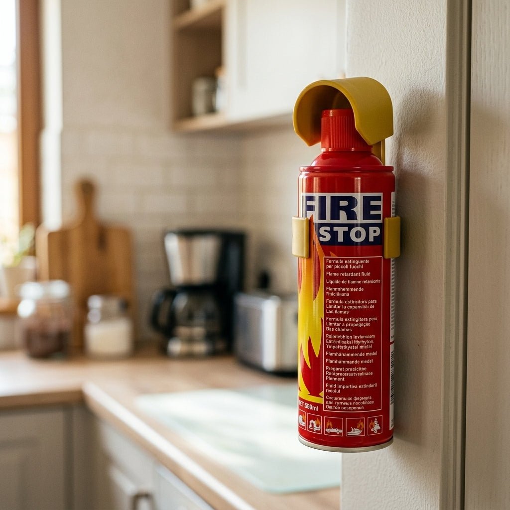 Fire Stop Spray Fire Extinguisher 500ml – Portable Fire Safety Spray - Armaa Store Pk