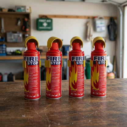 Fire Stop Spray Fire Extinguisher 500ml – Portable Fire Safety Spray - Armaa Store Pk
