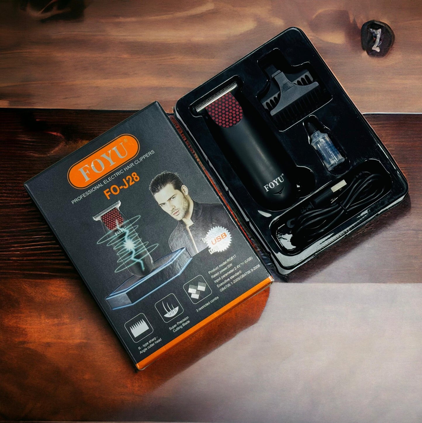 FOYU Professional Hair Clipper | FO-J28 - Armaa Store Pk
