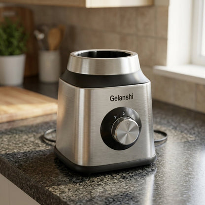 Gelanshi 2-in-1 Blender with Stainless Steel Jars – 400W Electric Blender & Grinder - Armaa Store Pk