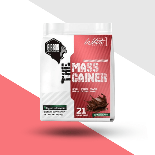 Gibbon Nutrition White Series Mass Gainer 7kg (21 Servings)- Chocolate - Armaa Store Pk