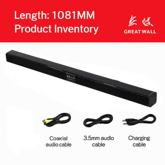 Great Wall Home TV Soundbar - Smart Bluetooth TV Speaker with Powerful Bass - Armaa Store Pk