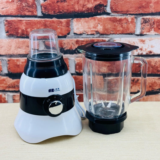 Haichang 2in1 Blender And Grinder | 1.5 Litre Glass Jug - Armaa Store Pk