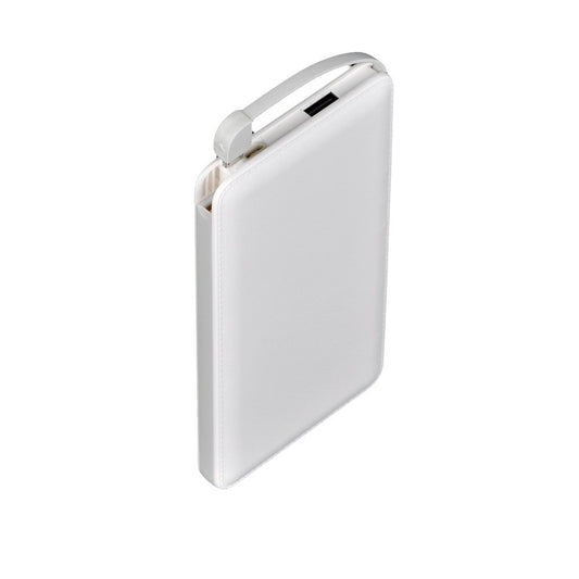 IHIT 4000mah Basic Power Bank With Built-in Cables - Ultra-slim & Credit Card-sized Power Bank - Armaa Store Pk