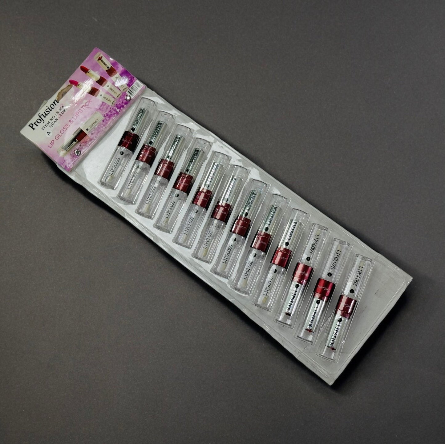 Imported 12 pack of Lipstick and lip gloss 2in1 - Armaa Store Pk
