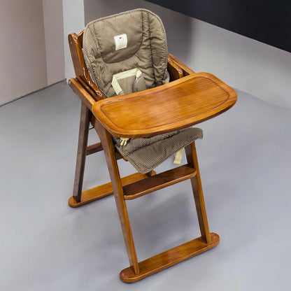 Imported Baby Wooden Cot and Exquisite Imported Baby Wooden Chair Pair Set - Armaa Store Pk
