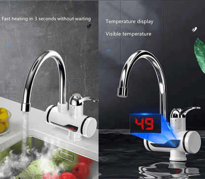 Instant Hot Water Tap Electric Geyser for Bathroom or Kitchen Basin - Armaa Store Pk