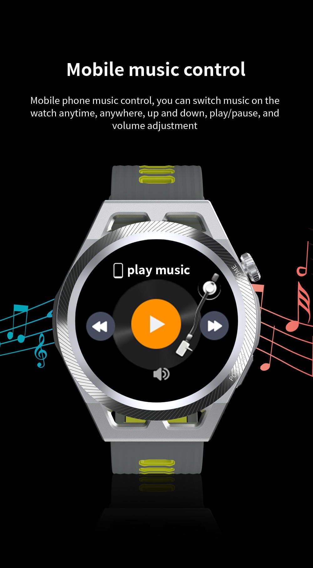 IP67 Waterproof Smartwatch with Heart Rate & Sleep Monitoring - Armaa Store Pk