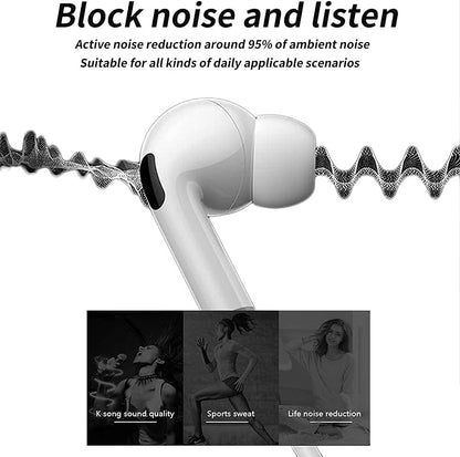 iPhone Bluetooth Handsfree with Lightening Connector (Built-in Microphone & Volume Control) in-Ear Stereo Headphones - Armaa Store Pk