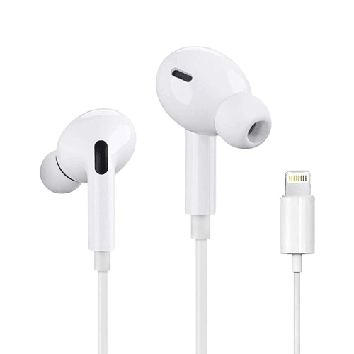 iPhone Bluetooth Handsfree with Lightening Connector (Built-in Microphone & Volume Control) in-Ear Stereo Headphones - Armaa Store Pk