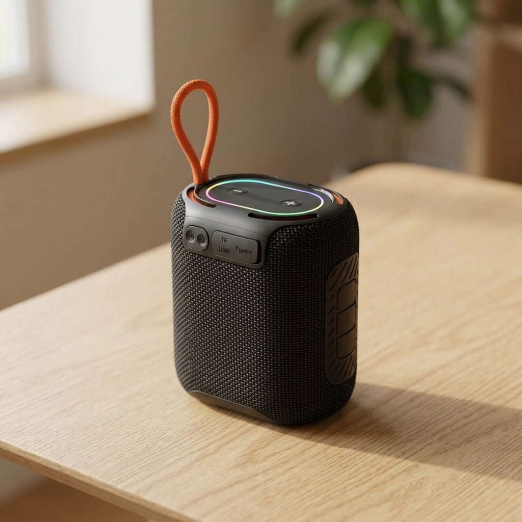 KBroad Waterproof Bluetooth Speaker with RGB Lights - Armaa Store Pk