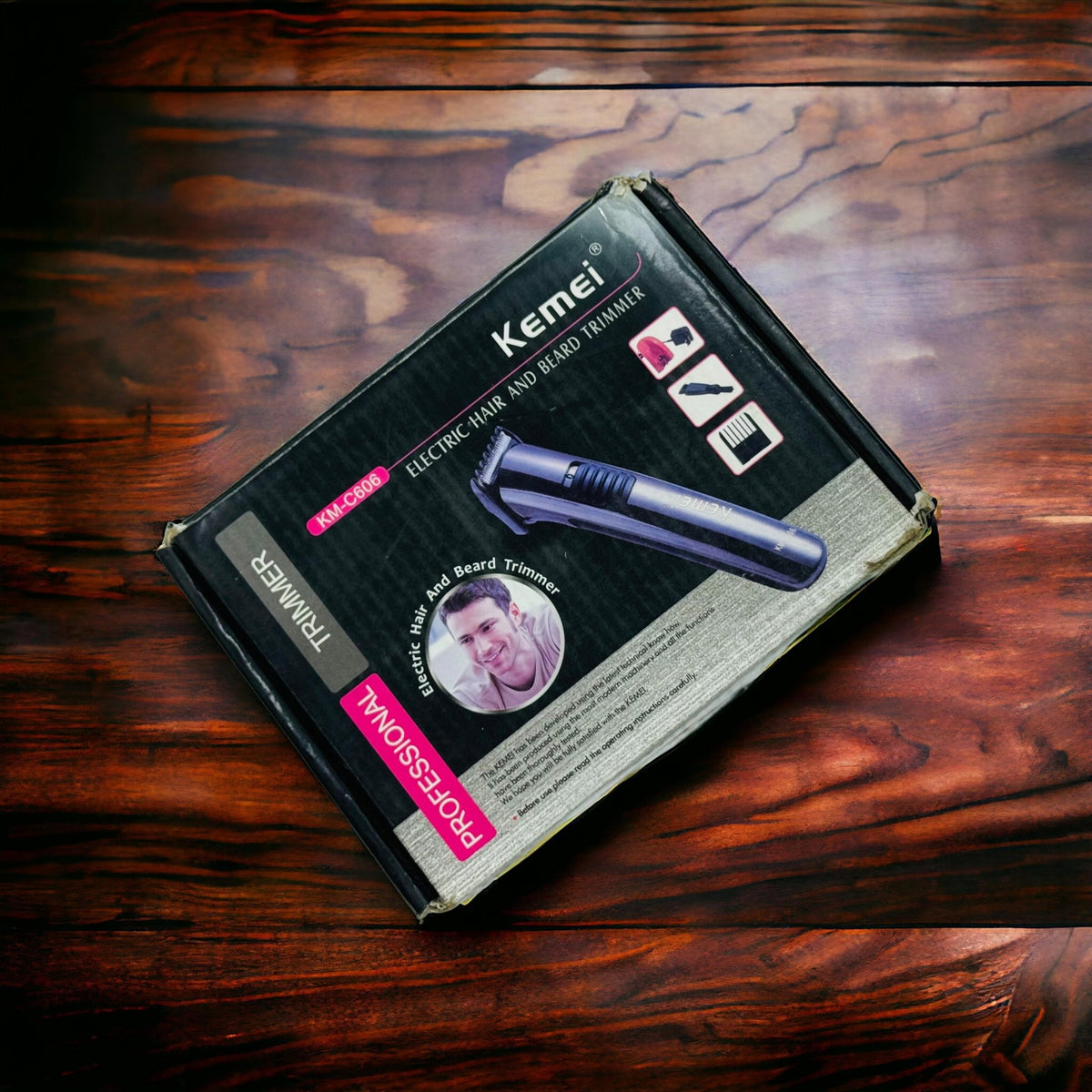 Kemei Professional Hair Clipper KM-C606 - Armaa Store Pk
