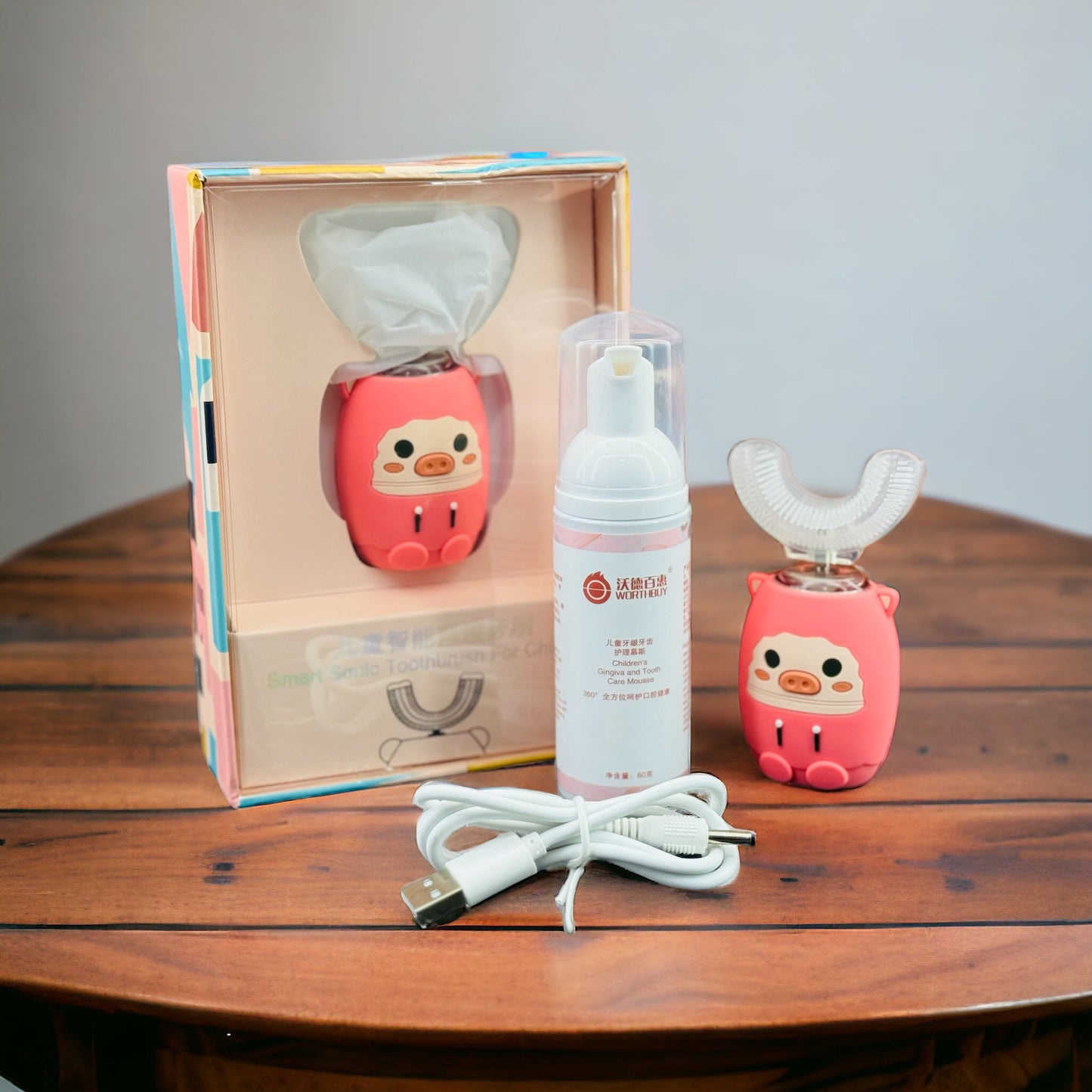 Kids U-Shaped Electric Toothbrush - Armaa Store Pk