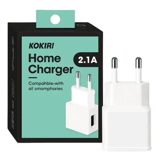 KOKIRI Mobile Adapter 2.1 A - Fast USB Charger (Single Port) - Armaa Store Pk