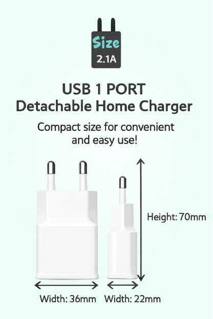 KOKIRI Mobile Adapter 2.1 A - Fast USB Charger (Single Port) - Armaa Store Pk