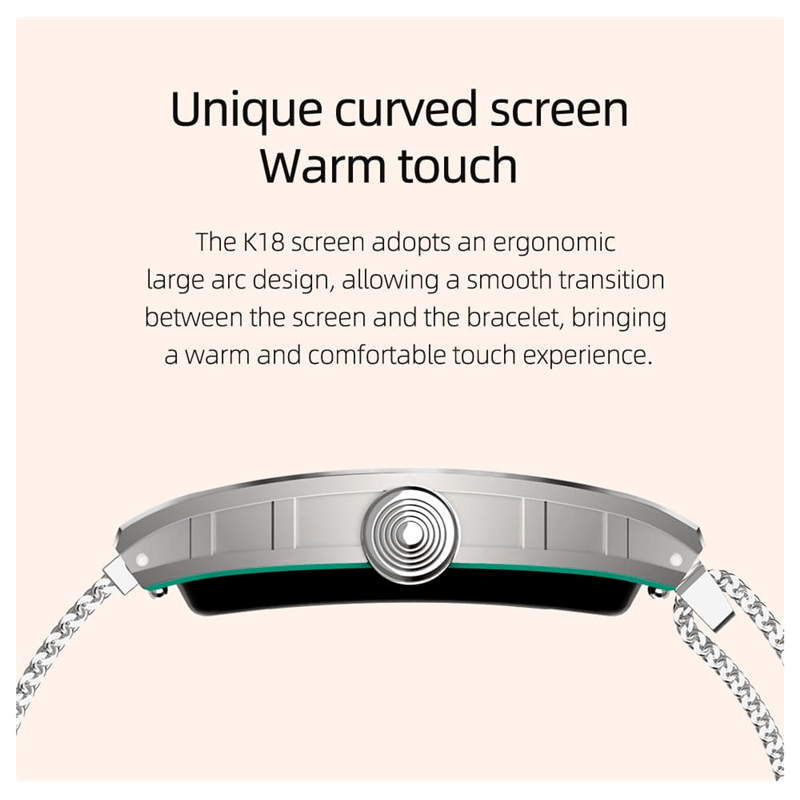 KUMI Gypsophila K18 Smart Watch - Armaa Store Pk