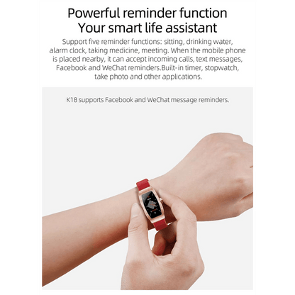 KUMI Gypsophila K18 Smart Watch - Armaa Store Pk