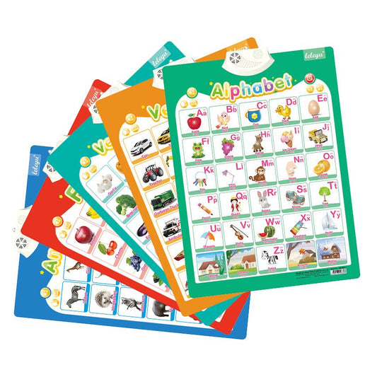 Learning Alphabet Talking Poster for Kids - Interactive Educational Chart - Armaa Store Pk