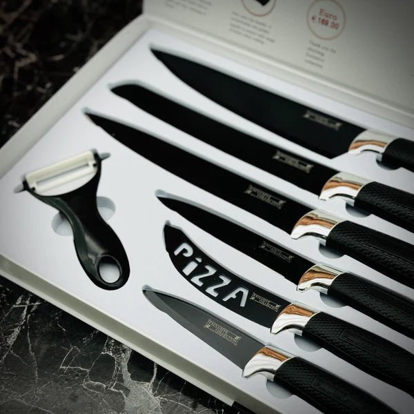 Lwiss 7pcs Non-Stick Coating Knife Set - Armaa Store Pk