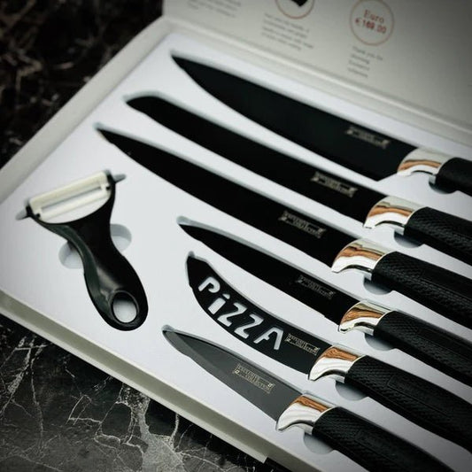 Lwiss 7pcs Non-Stick Coating Knife Set - Armaa Store Pk