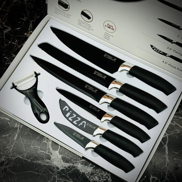Lwiss 7pcs Non-Stick Coating Knife Set - Armaa Store Pk