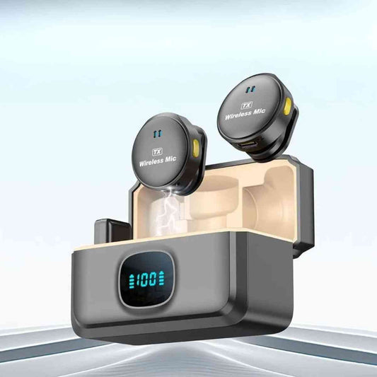 M9 Pro Wireless Microphone - Best Noise Cancelling Mic for Vlogging & Streaming - Armaa Store Pk