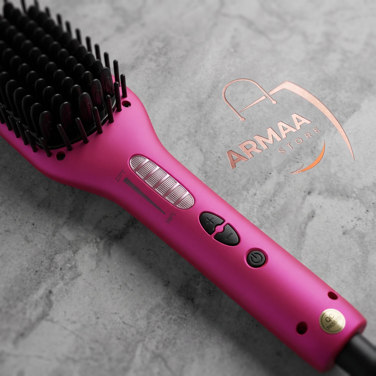 Mae Brush Hair Straightener - Straightener Iconic Heat Brush - Armaa Store Pk