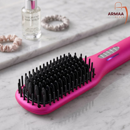 Mae Brush Hair Straightener - Straightener Iconic Heat Brush - Armaa Store Pk