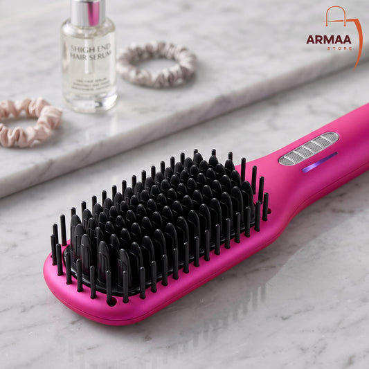 Mae Brush Hair Straightener - Straightener Iconic Heat Brush - Armaa Store Pk
