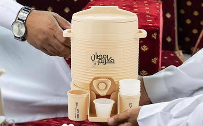Mini Zamzam Dispenser 2L with 50ml ZamZam water Bottle - Armaa Store Pk