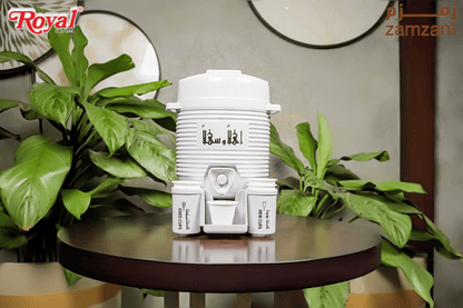 Mini Zamzam Dispenser 2L with 50ml ZamZam water Bottle - Armaa Store Pk