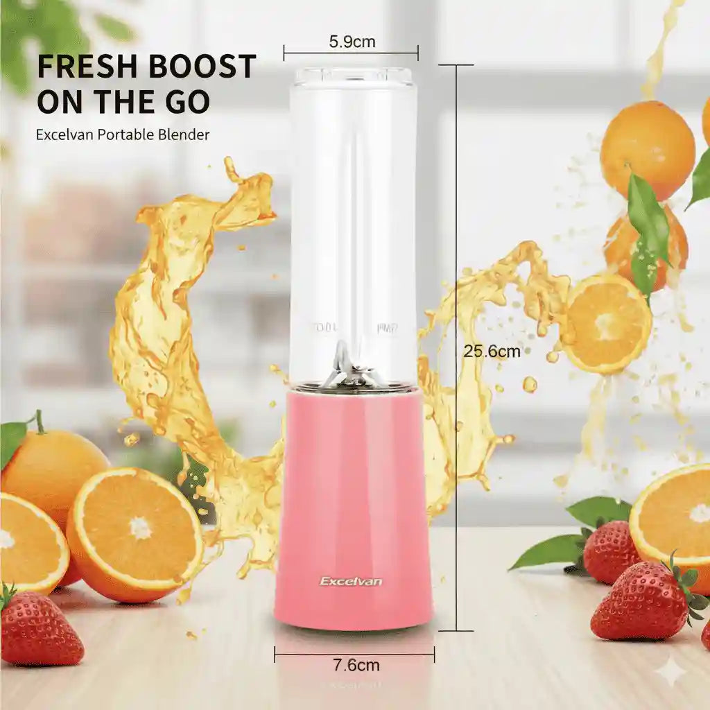 mini portable juicer blender size