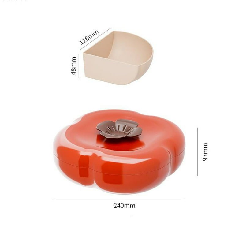 Multifunctional Dried Fruit Plate Serving Tray Food Storage Box Nuts Plate Platter - Armaa Store Pk