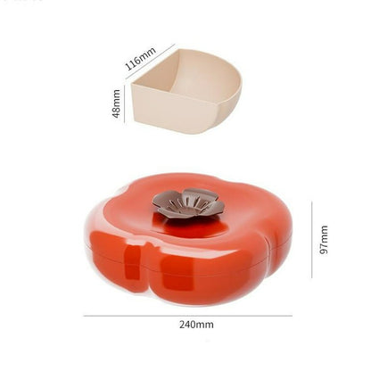 Multifunctional Dried Fruit Plate Serving Tray Food Storage Box Nuts Plate Platter - Armaa Store Pk