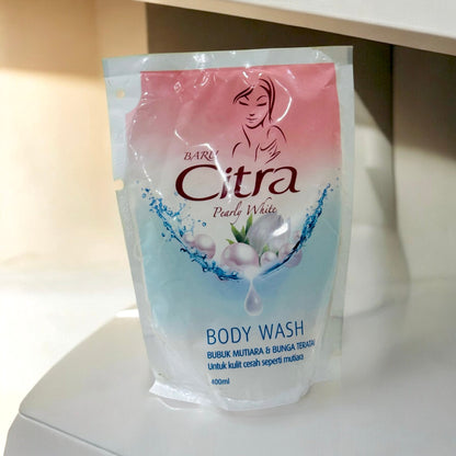 Pack of 3 | Citra Body Wash | Bamboo Toothbrush | Lux Loofa Sponge - Armaa Store Pk