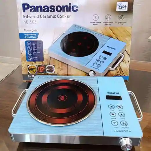 Panasonic Electric Infrared Cooker MJ-593 - 2200W Hot & Induction Plate - Armaa Store Pk
