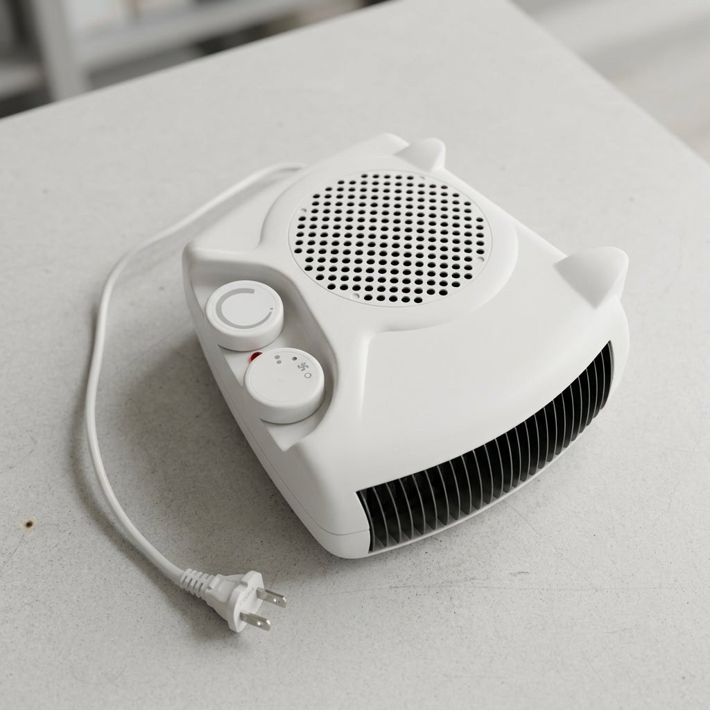 Portable Fan Heater – 1200W Electric Room Heater with Cool & Warm Air - Armaa Store Pk