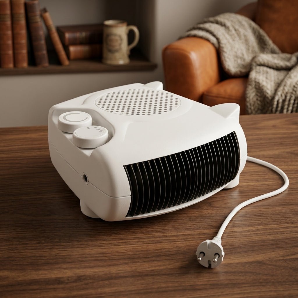 Portable Fan Heater – 1200W Electric Room Heater with Cool & Warm Air - Armaa Store Pk