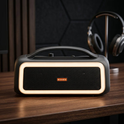 Portable Wireless Bluetooth Speaker with Microphone | Powerful Party Speaker with RGB Lights - Armaa Store Pk