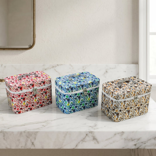 Premium 3-Piece Cosmetic Storage Box Set – Stylish Makeup & Skincare Organizer - Armaa Store Pk