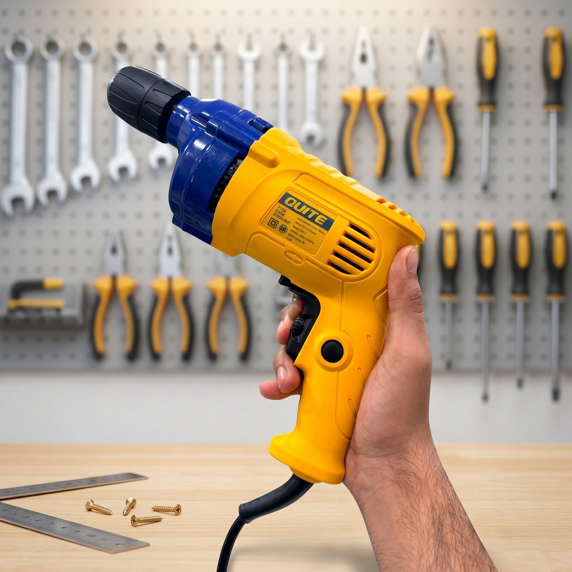 Professional Electric Drill Machine – Heavy Duty Power Drill for Home, DIY & Workshop Projects - Armaa Store Pk