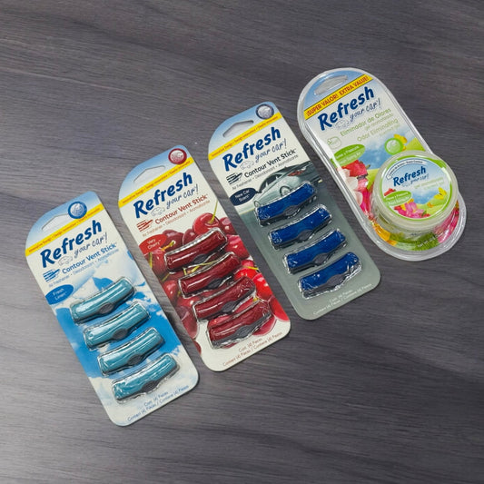 Refresh Your Car! Fresh Linen Air Freshener | 4 pieces set - Armaa Store Pk