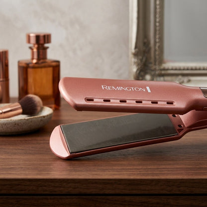 Remington Keratin Therapy Curl & Straight Hair Straightener – 950°F High Heat Styling Iron - Armaa Store Pk