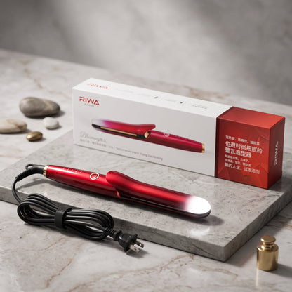 Riwa 2 in 1 Hair Straightener and Curler - RB-8315 (Slim Plate and Ceramic Professional Hair Iron) - Armaa Store Pk