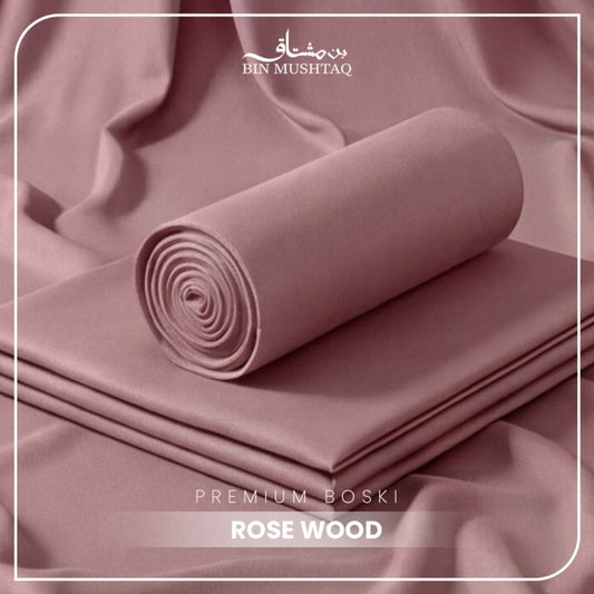 Rosewood - Imperial Original Unstitched Boski - Bin Mushtaq