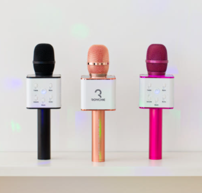 Royche Portable Karaoke Wireless Microphone - Bluetooth 5.0 Speaker