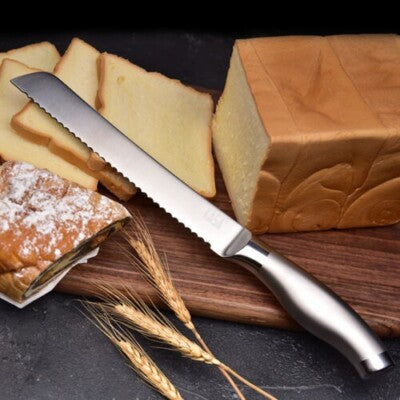 Home Belle 8 Inch Stainless Steel Bread Knife
