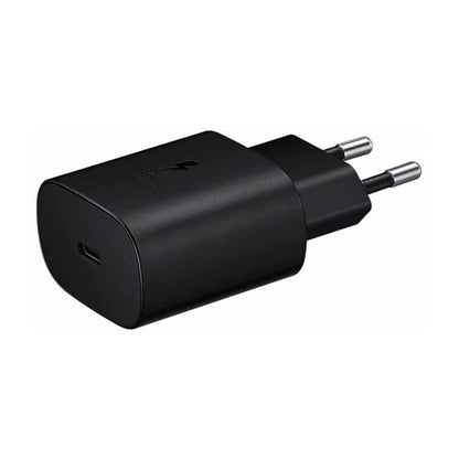 Original Samsung 25W USB-C PD Adapter (Travel Adapter) - Black