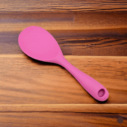 Silicon Long Handle Rice Spoon - Comfortable Grip - Armaa Store Pk